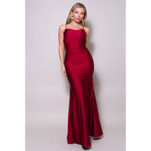Load image into Gallery viewer, Mia Crossed Strap Low Back Maxi Dress