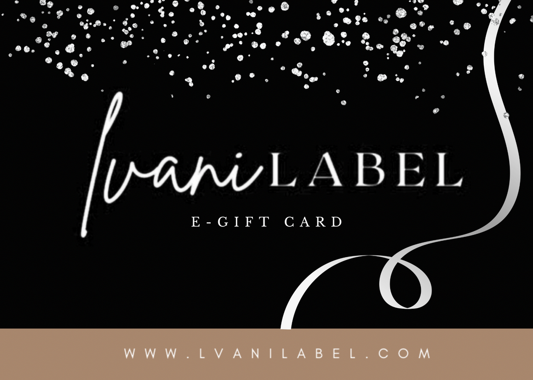 LVANI LABEL gift card